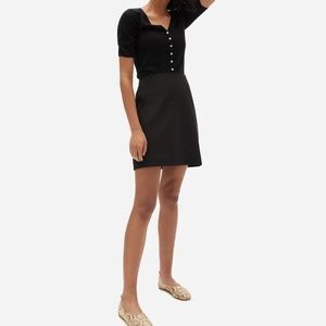 Everlane’s The Almost-Mini Skirt